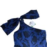 Kate Spade Wide Leg Jumpsuit one Shoulder Bow Accent Sz 14 NWT Holiday Wedding Photo 5