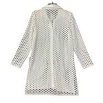 Carmen Marc Valvo Carmen Marc Valvo NWT $114 Women's Crochet Tunic Swim Cover-Up shirt XS Photo 5