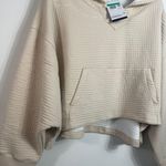 Nike Yoga Luce pullover jacquard cropped oversized sweater size XL New with tags Retails $130 Photo 6