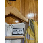 RUNAWAY THE LABEL Runaway Ruched Mini Dress Plunge V Neck Long Sleeve Party Cocktail Women’s S Photo 1