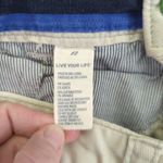 American Eagle Y2K Outfitters Women Tan Khaki Beige Wide Leg Pants 12 Stretch Photo 7