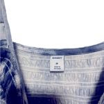 Old Navy Shirred Top Maxi Dress | Blue Tie Dye Comfy Summer Dress | Size Medium Photo 2