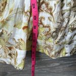 ALEMAIS linen floral mini dress 8 Green Photo 11