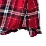 Rails  Size Small Women’s Hunter Crimson Red Plaid Button Down Flannel Shirt Photo 8