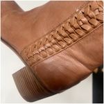 Lucky Brand  Womens Cosmio Western Booties Brown Leather Block Heel size 8.5M Photo 8