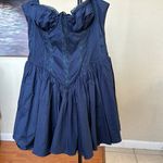 House Of CB  'Pietra' French Navy Corset Mini Dress NWOT size XL‎ Photo 6
