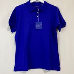 Polo Ultra Club Women’s Platinum Button Short Sleeve University Blue NWT Photo 0