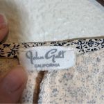 Brandy Melville John Galt  Tan Ditsy Floral Mini Wrap Dress Womens S Fall Classic Photo 3