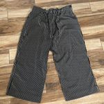 Pop sugar black striped dress ankle pants Photo 3