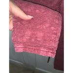 Free People  Women's Red Jacquard Textured Skinny Jeans‎ Size 26 Photo 4