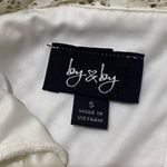 White and light blue floral lace sundress Size 0 Photo 1