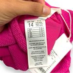 Seafolly NWT Sea Folly Fuchsia Rose Pink Sea Dive Bandeau One Piece Swimsuit - Size 10 Photo 6