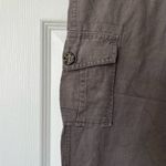 Banana Republic  Martin Fit Linen-Blend Cargo Capri - Size 4 Photo 3