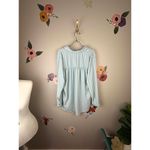Wonderly V-Neck Loose Blouse - Size - Medium Photo 2