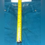 The Limited  678 turquoise blue denim skinny jeans pants woman’s size 8 Photo 6