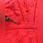 BB Dakota Vianne Eyelit Fit and Flare Embroidered Dress Size 4 Photo 10