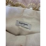 Haute Hippie NWT Viral  Handwoven Raffia Crochet Pearl Bag Photo 2
