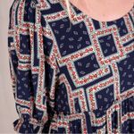 Natural Life  Collette Navy Floral Maxi Dress size L Photo 2