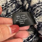 Lane Bryant Womens Plus Size 14/16 Cardigan Eyelash Sweater Fuzzy Striped Fairy Photo 5