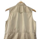 Ralph Lauren VTG Lauren M Khaki Safari Utility Vest 100% Cotton Hong Kong Photo 3