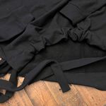 Good American Ruched Hem Sweatshirt Photo 3