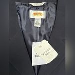 Talbots NEW Vintage 1994  Washed Silk Belted Shirt Jacket Blouse Navy Women’s 12 Photo 8