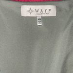 WAYF NWOT  Where Are You From Size XS Olive Long Sleeve Cropped Blouse Photo 10