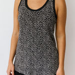 Joie Animal Print Leopard Silk Tank Top XS Black Quiet Luxury Designer MobWife Photo 0