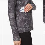 Lululemon  Warm Stabilizer 1/2 Zip Hoodie Incognito Camo HTR Black Photo 4