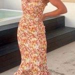 Hutch NEW Anthropologie Sweetheart Midi Dress Floral Photo 0