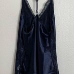 Avid Love Silky Blue Lingerie Slip Dress Nightgown Size Small Photo 5