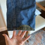 Yag Denim flare Lowrise suede leather accents bohemian Gypsy hippie cottagecore Size undefined Photo 9