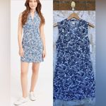 MAHI GOLD Sleeveless Tunic Dress Secret Garden in Monomoy size small Blue Photo 1