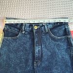 Vintage 80s 90s deadstock dark acidwash highwaist mom jeans tappered stretch 10 Photo 9