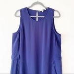 Rachel Roy Rachel  Dark Periwinkle Blue Cropped Harem Style Jumpsuit Photo 2