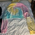 Frankie B Kylie Crystal Crop Hoodie Size XS Yellow Photo 1