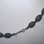Monet  Vintage MCM Graduated Gray Beaded Necklace Photo 3