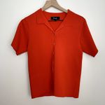 Hanifa Robyn Dress in Flame Red Two Piece Skirt Set Womens XS Orange Photo 1