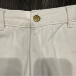 SheIn White Raw Hem High Rise Denim Shorts Photo 2