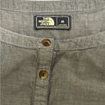 The North Face  Gray Button-Up Shirt Photo 1