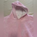 Women's Oversized Pink Hoodie Blanket Fleece Sherpa One Size Photo 9