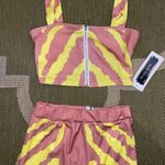 Blush Mark crop top and skirt set Photo 3