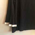 The Limited  Collection Sweater Black w/White Marshmallow Pleat Ruffle Knit Sz 3X NWT Photo 12