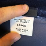 Boston Proper  Blouse Women's Size Large Velvet Velour Purple Photo 4