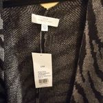 New Directions Black Zebra Open Front Shrug Shawl Cape Size undefined Photo 1