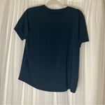 Nike NWT!!  Women's Navy Short Sleeve Dri-Fit Tee Photo 2