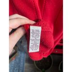 Susan Bristol Vintage  Embroidered Red Floral Knit Sweater Top Feminine Cottage Photo 4