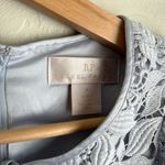 Rachel Parcell  Floral Lace Sheath Dress Powder Blue Small Photo 7