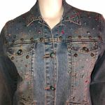 Diane Gilman Vintage  Embellished Denim Jacket Photo 3