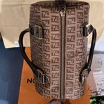 Fendi Brown Monogram Boston Bag Photo 9